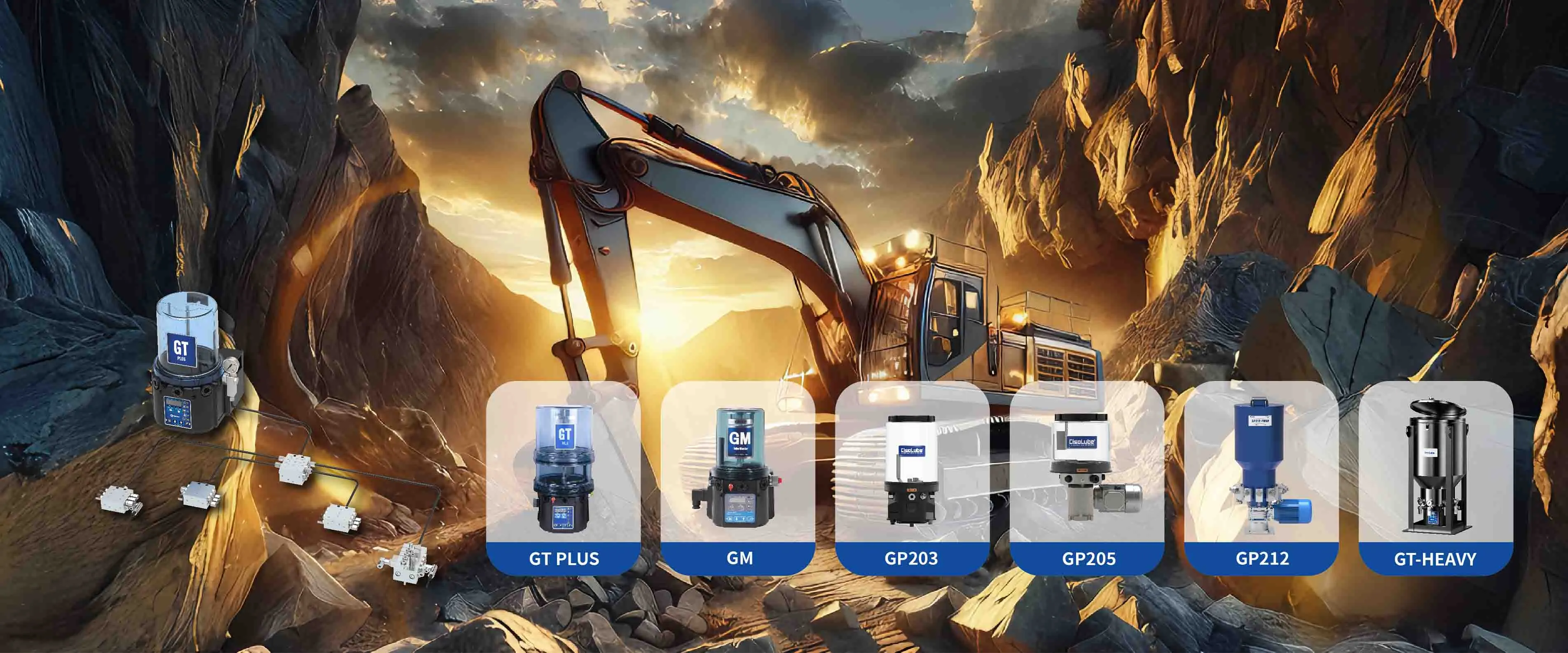 Прогрессивная система смазки