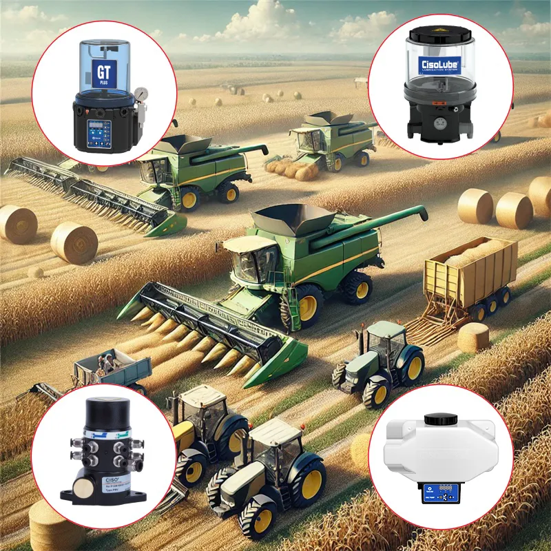 Центральная система смазки в сельскохозяйственной технике